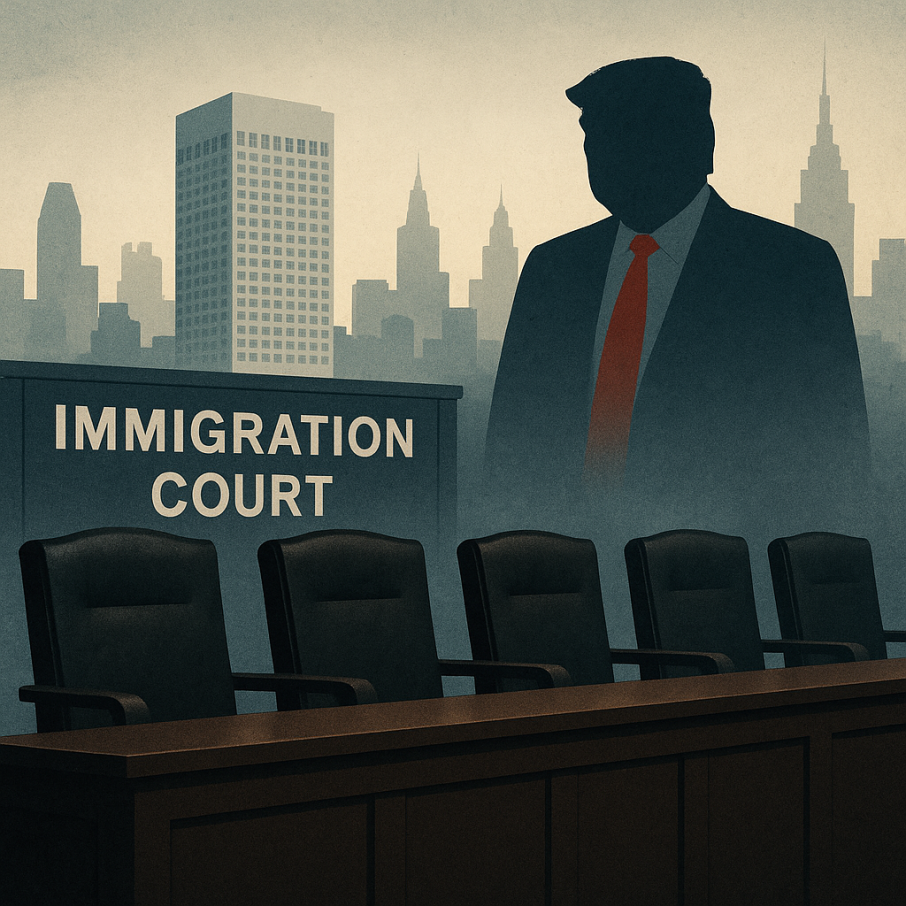 ट्रम्प प्रशासनद्वारा न्यू योर्कमा ८ आप्रवासन न्यायाधीश बर्खास्त